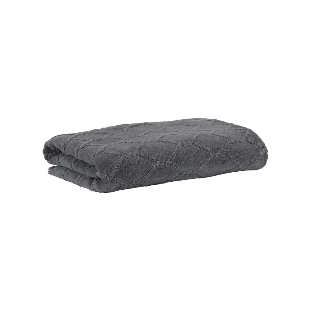 ผ้าขนหนูเช็ดตัว รุ่นแลฟวิช ขนาด 27 X 54 นิ้ว - สีเทา
